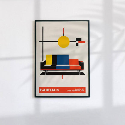 Bauhaus Furniture Model G7 Poster