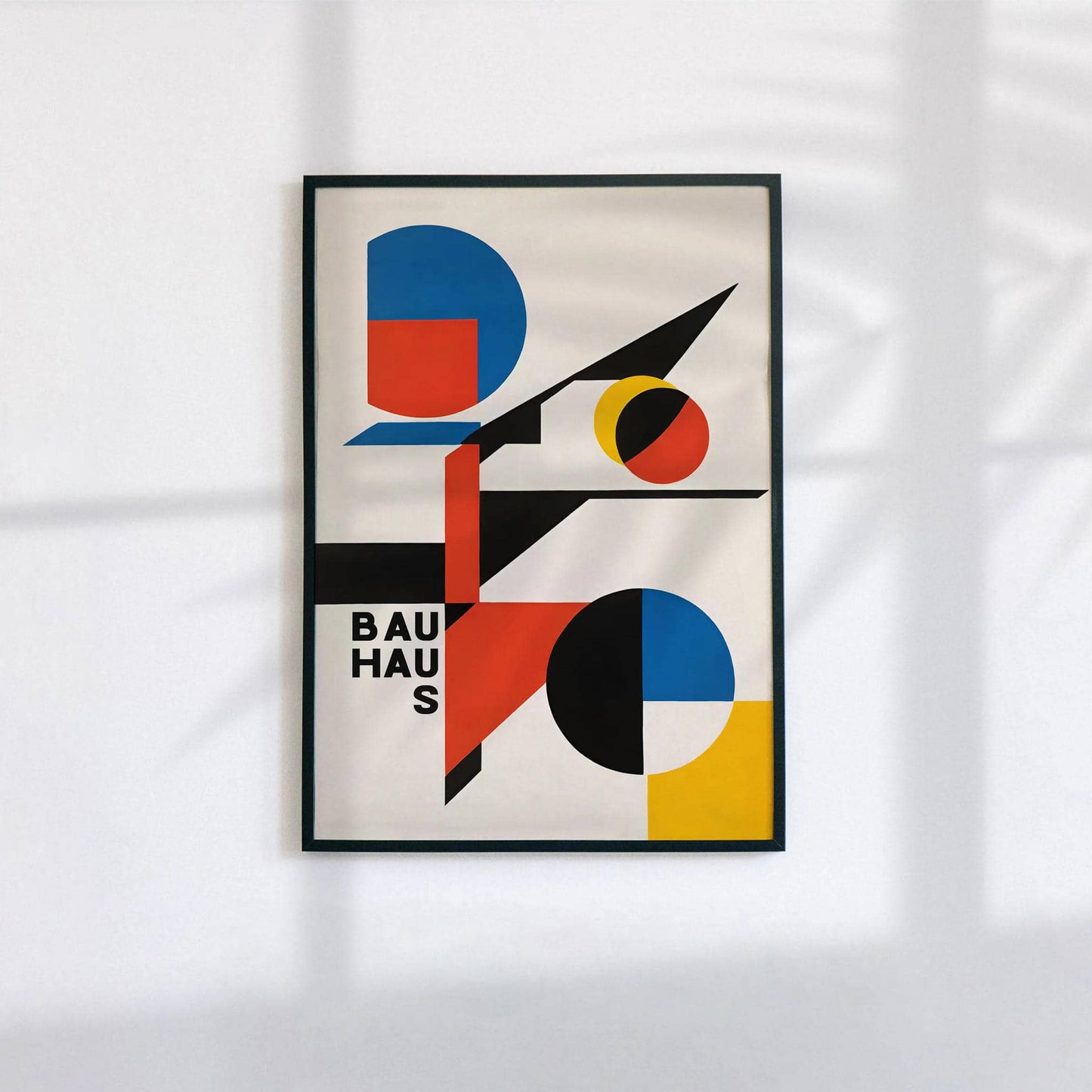 Bauhaus Abstract Geometry Print