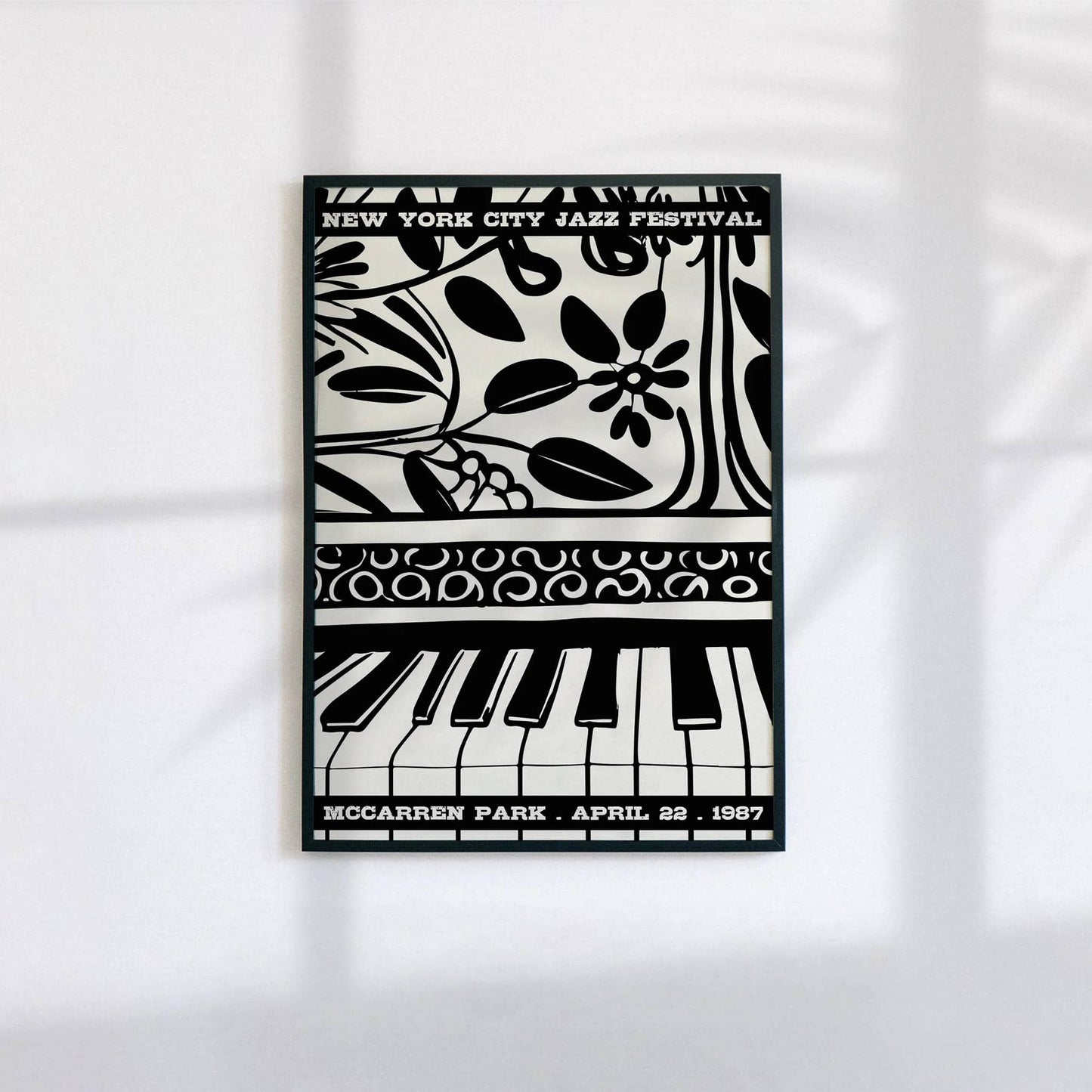 NYC Jazz Festival Vintage Poster