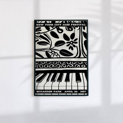 NYC Jazz Festival Vintage Poster