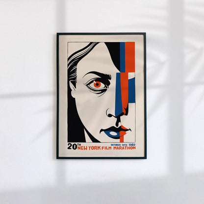 NY Film Marathon Poster Print