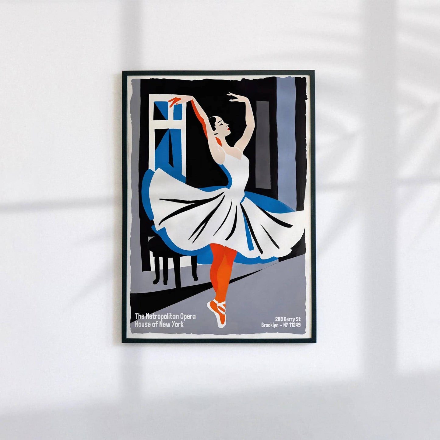 Metropolitan Opera House of New York Ballet Poster