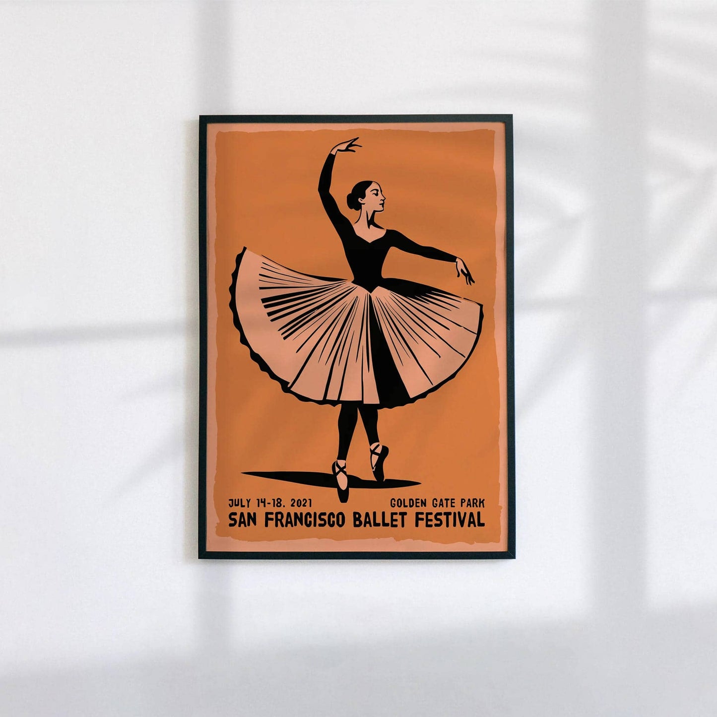 San Francisco Ballet Festival Wall Art Print