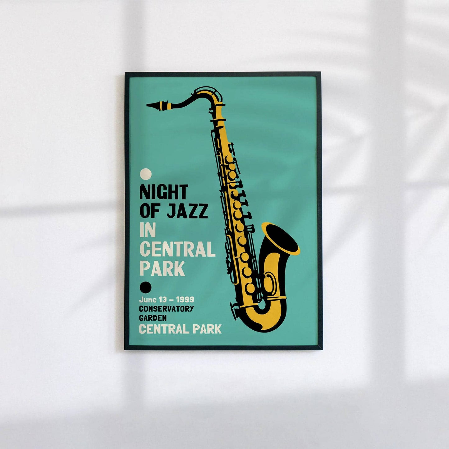 Night of Jazz In Central Park Poster
