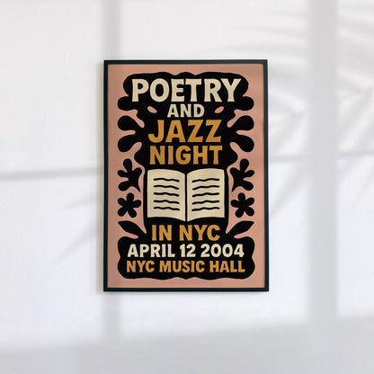 2004 Poetry & Jazz Night Print