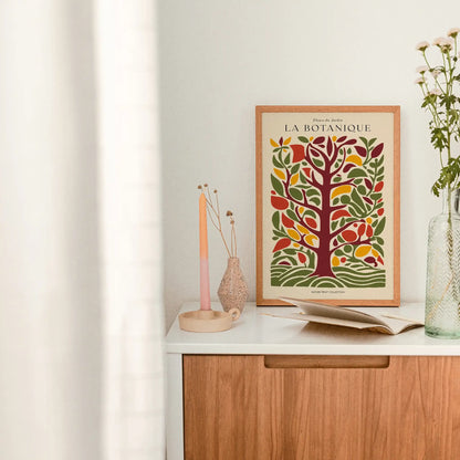 La Botanique French Nature Poster