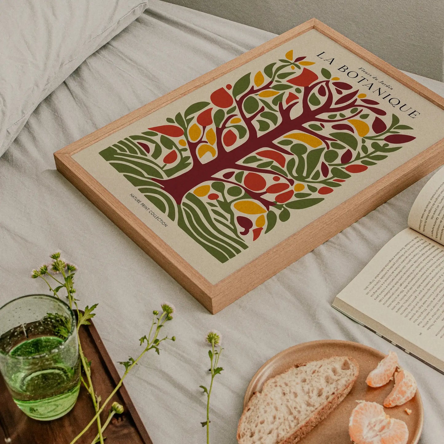 La Botanique French Nature Poster