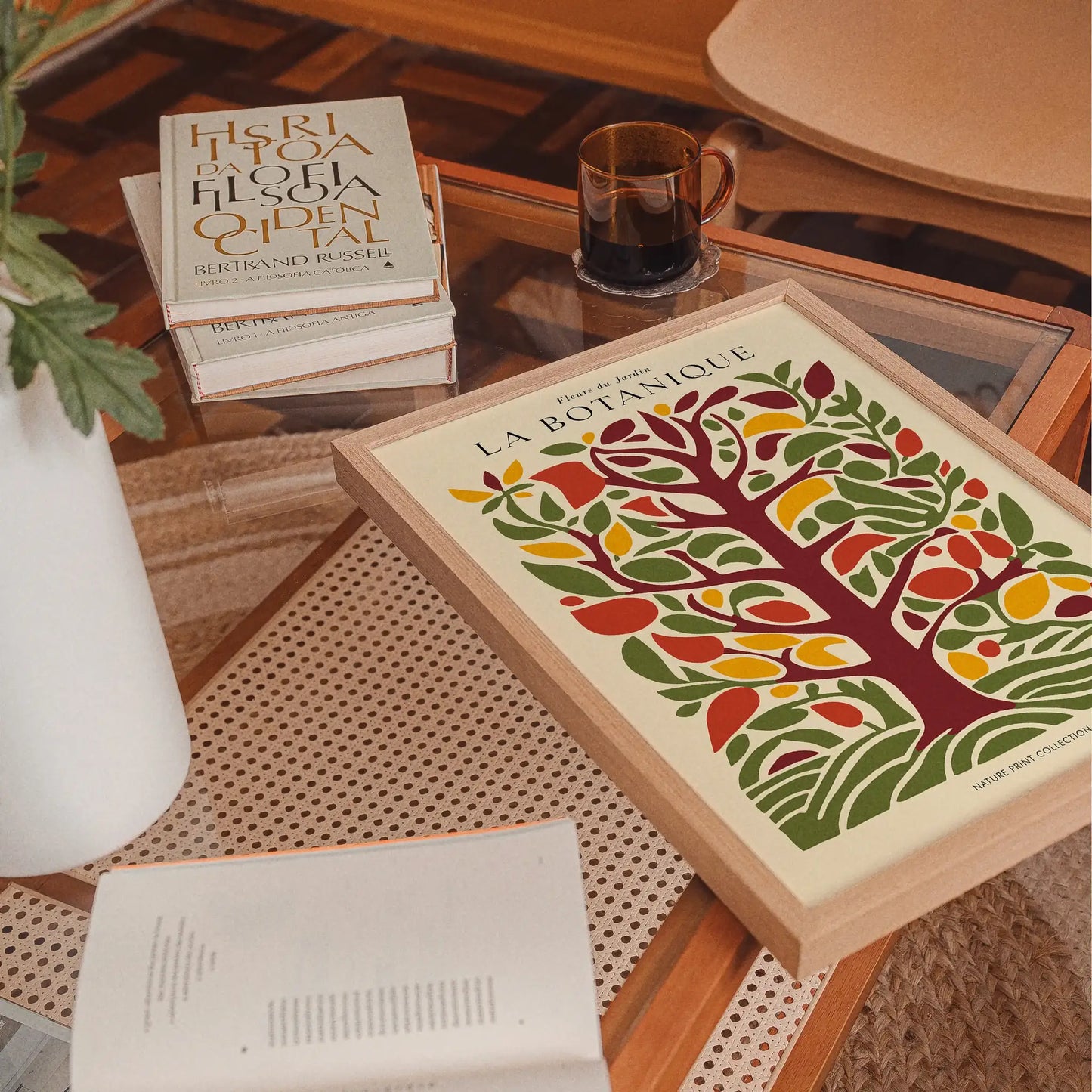 La Botanique French Nature Poster