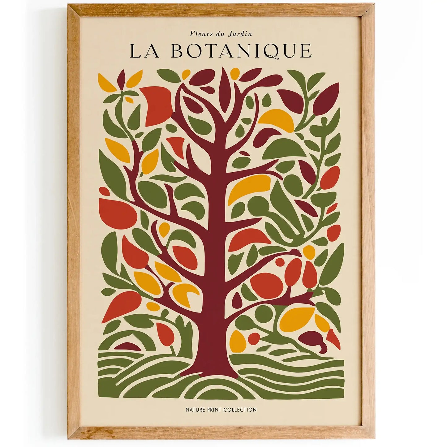 La Botanique French Nature Poster