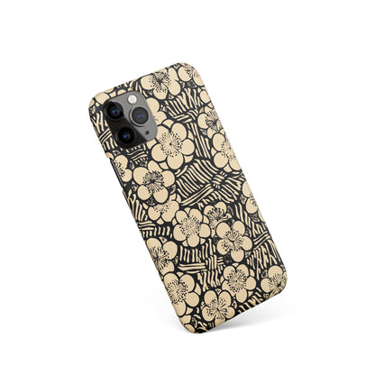 iPhone Case with retro floral print