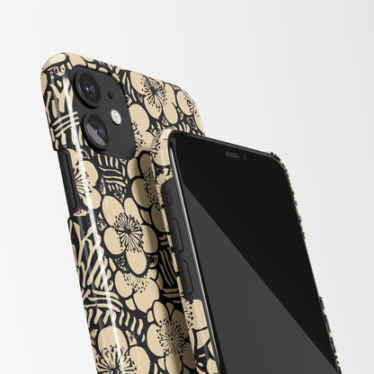 iPhone Case with retro floral print