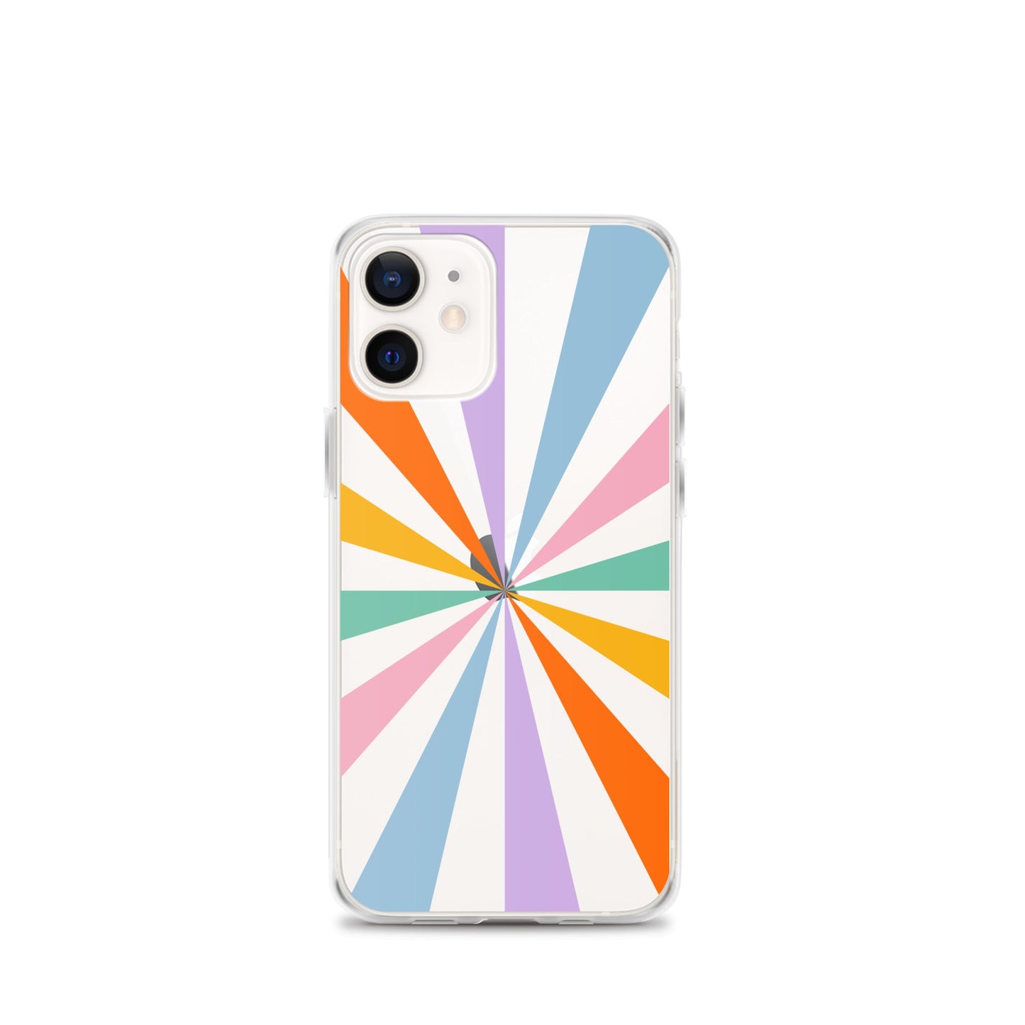 Retro Rainbow 70s 60s 50s iPhone Case