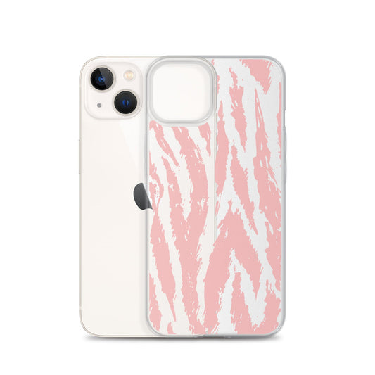 Pink Zebra, Animal Pattern iPhone Case - HypeSheriff