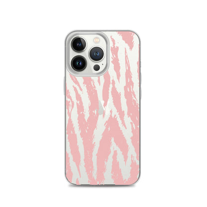 Pink Zebra, Animal Pattern iPhone Case
