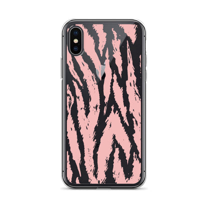 Pink Zebra, Animal Pattern iPhone Case