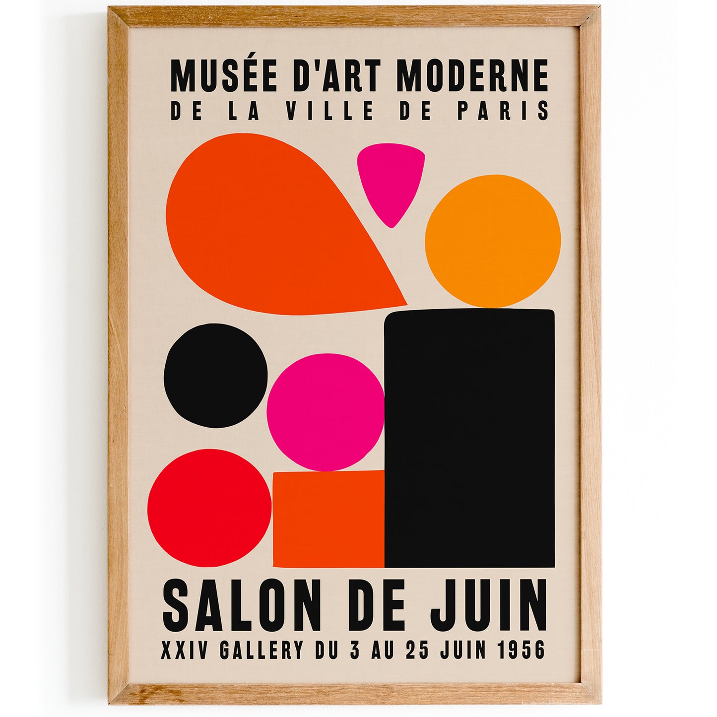 Modern Museum Paris  Exhibition Poster