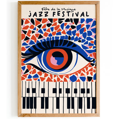 Fete de la Musique Jazz Poster 2025