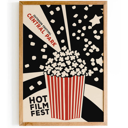 Central Park Outdoor Festival Poster