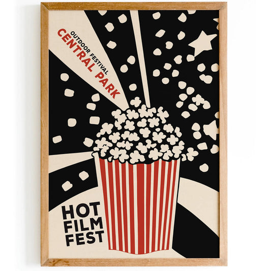Central Park Outdoor Festival Poster