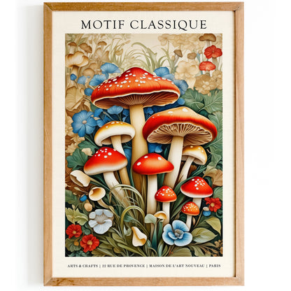 Magic Forest Botanical Art Print 2024