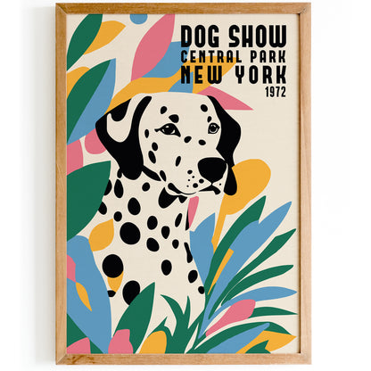 Dog Show NYC Central Park Poster