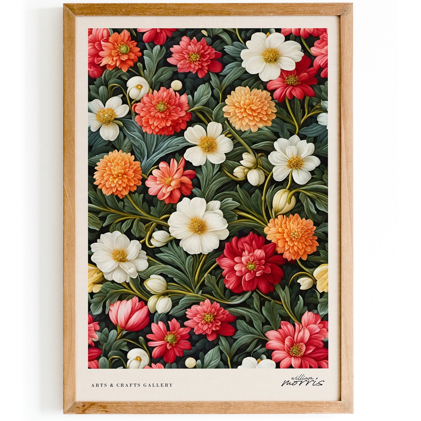 Floral Art Nouveau Morris Wall Art