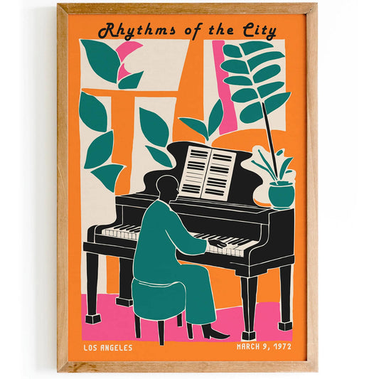Los Angeles Jazz Festival Poster - HypeSheriff