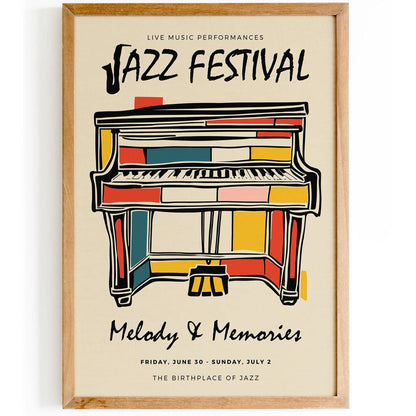 Jazz Festival New Orleans Art Print - HypeSheriff