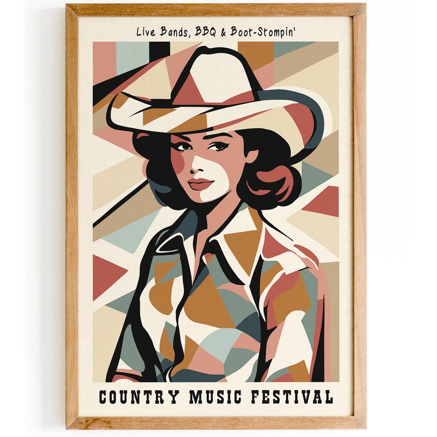 Country Music Festival Nashville Poster - HypeSheriff