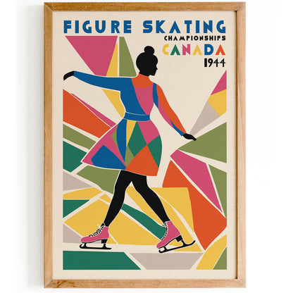 Figure Skating Canada Poster