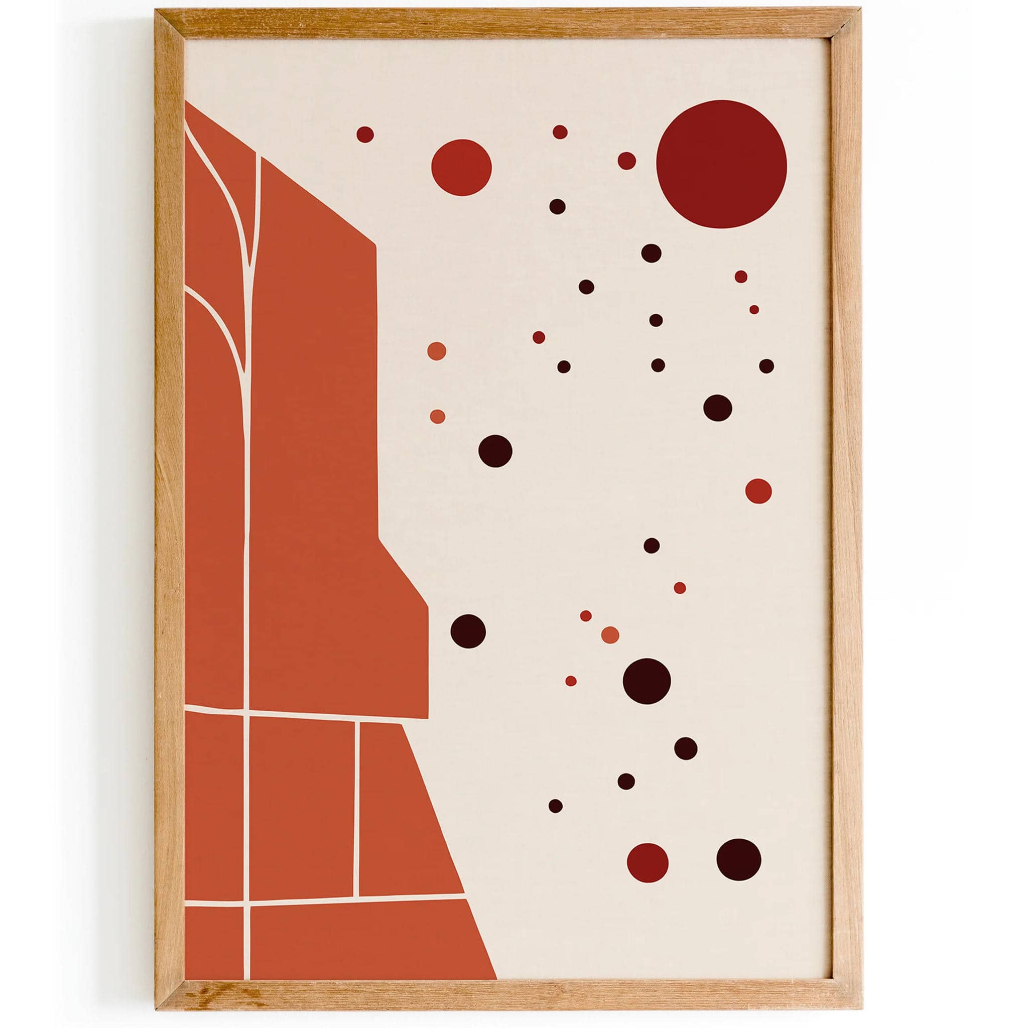 Image showcasing Modern Geometric Wall Art – HypeSheriff