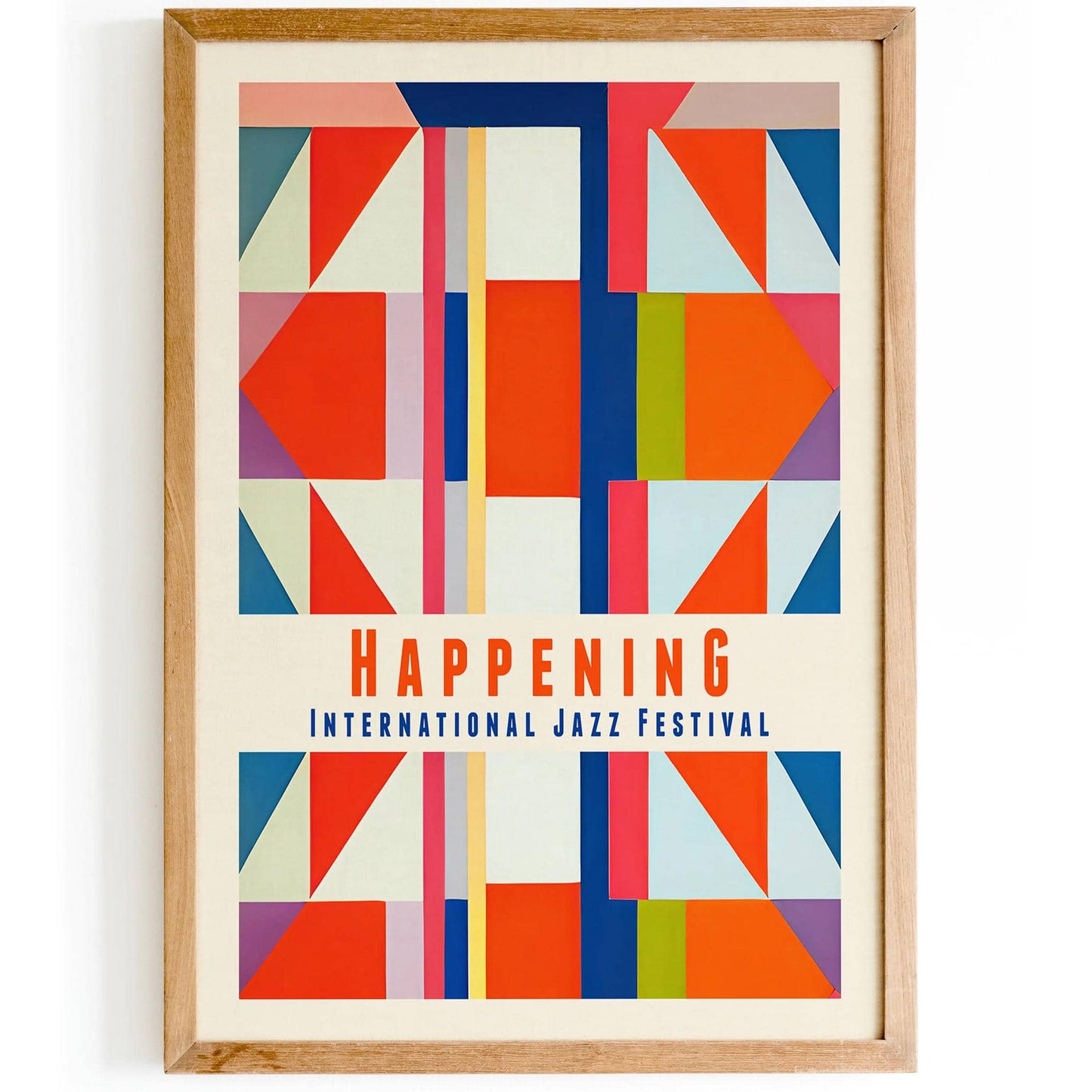 Happening International Jazz Festival Poster - HypeSheriff