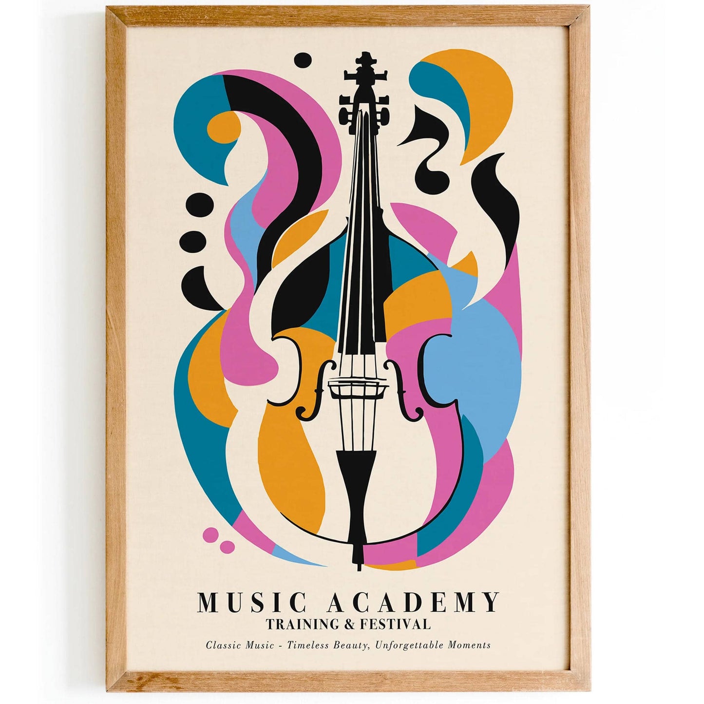 Music Academy Poster - Musician Gift Idea - HypeSheriff