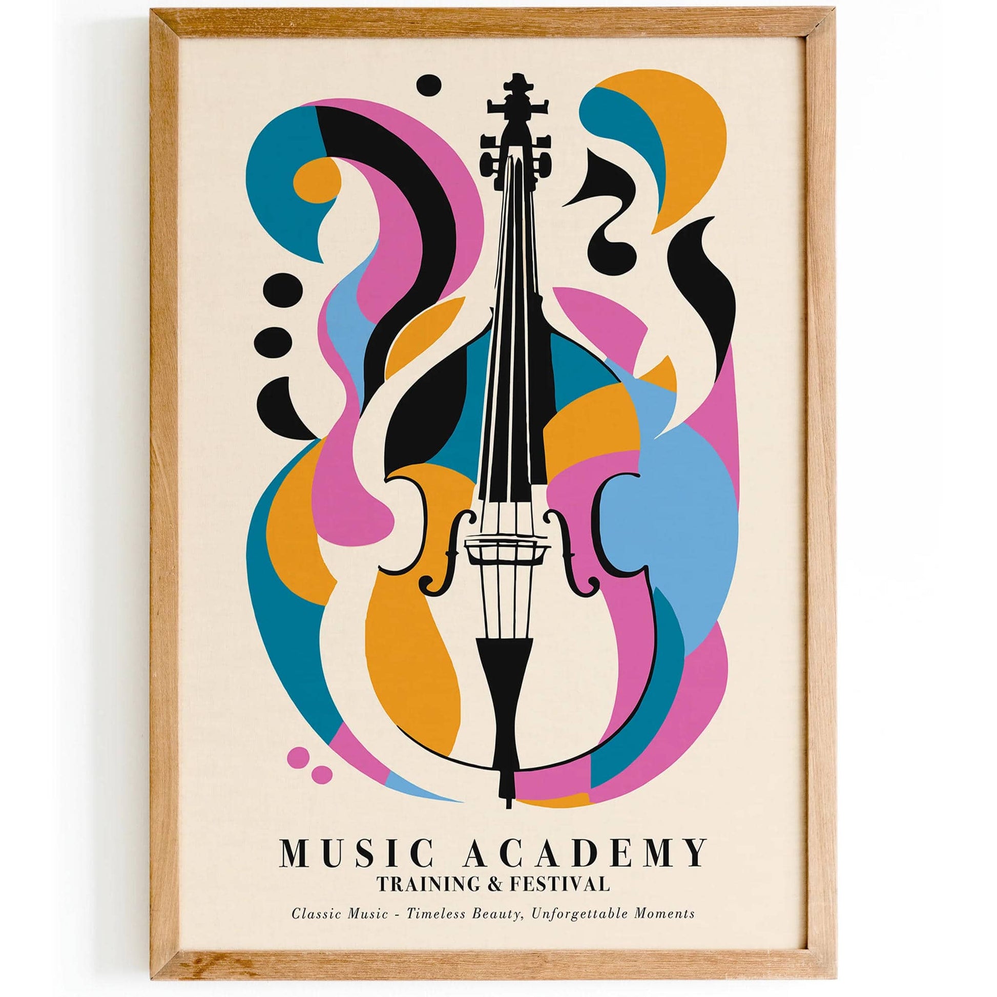 Music Academy Poster - Musician Gift Idea - HypeSheriff