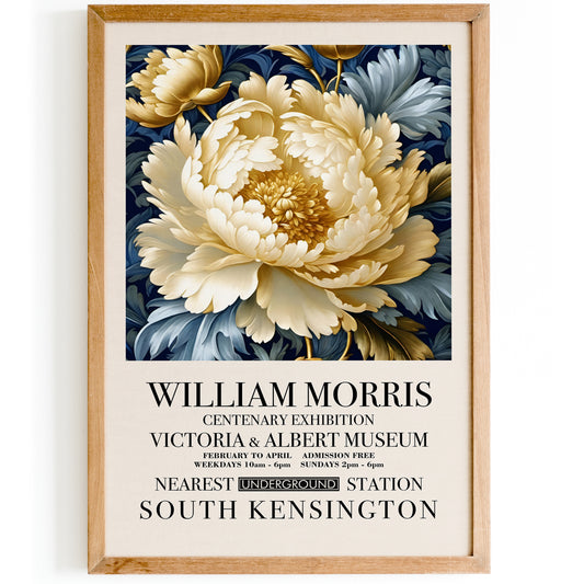 William Morris Luxury Floral Poster