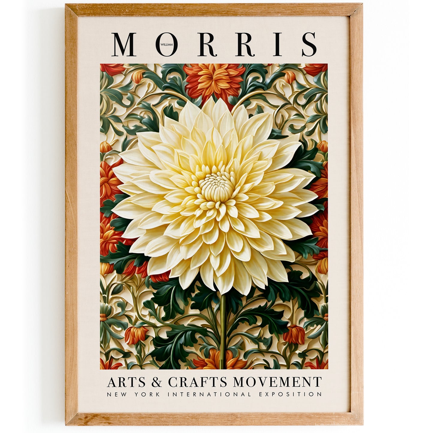 Homage to William Morris Art Print