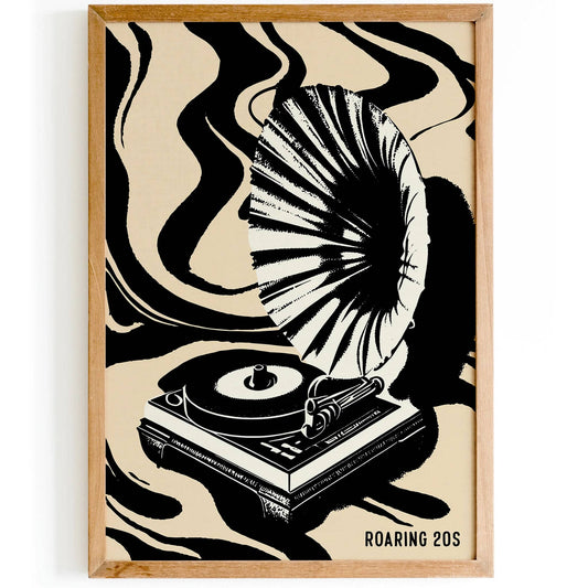 Roaring 20s Jazz Music Poster - HypeSheriff