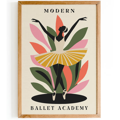 Modern Ballet Academy Art Print 2024