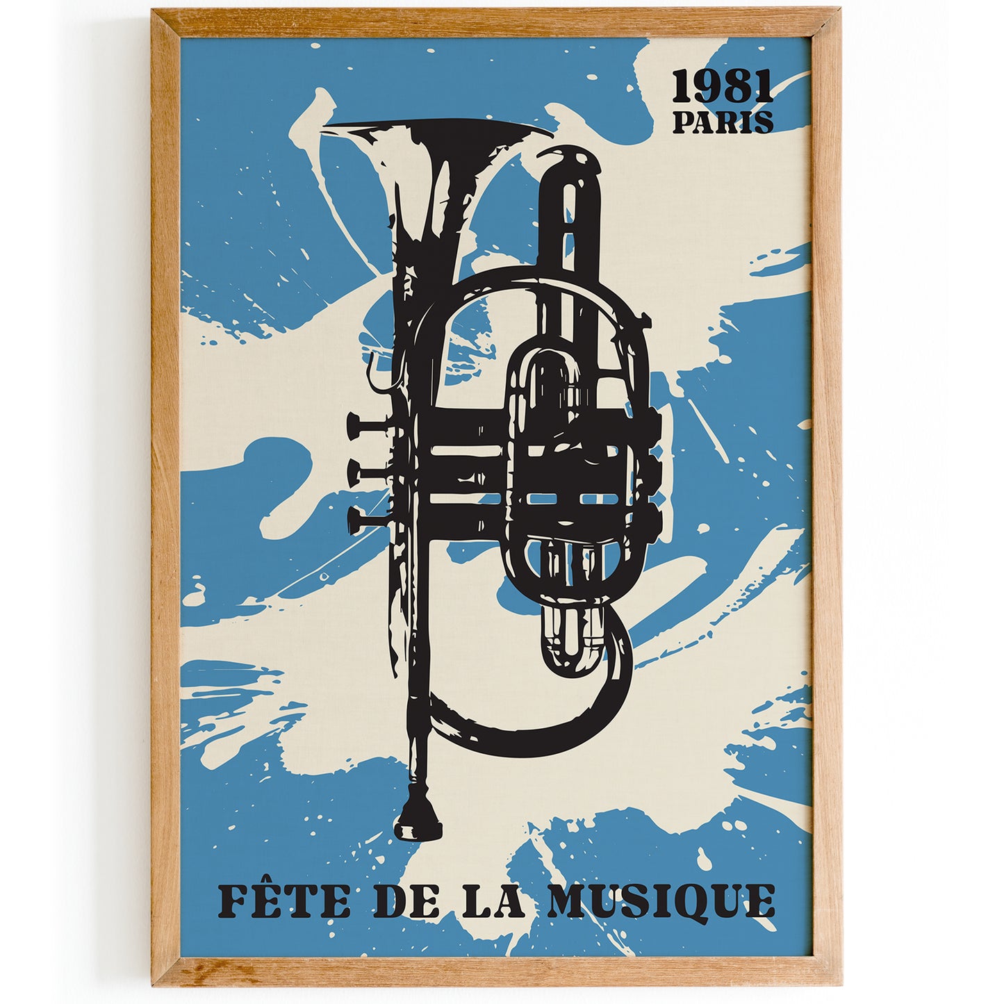 Fete de la Musique Paris Music Poster