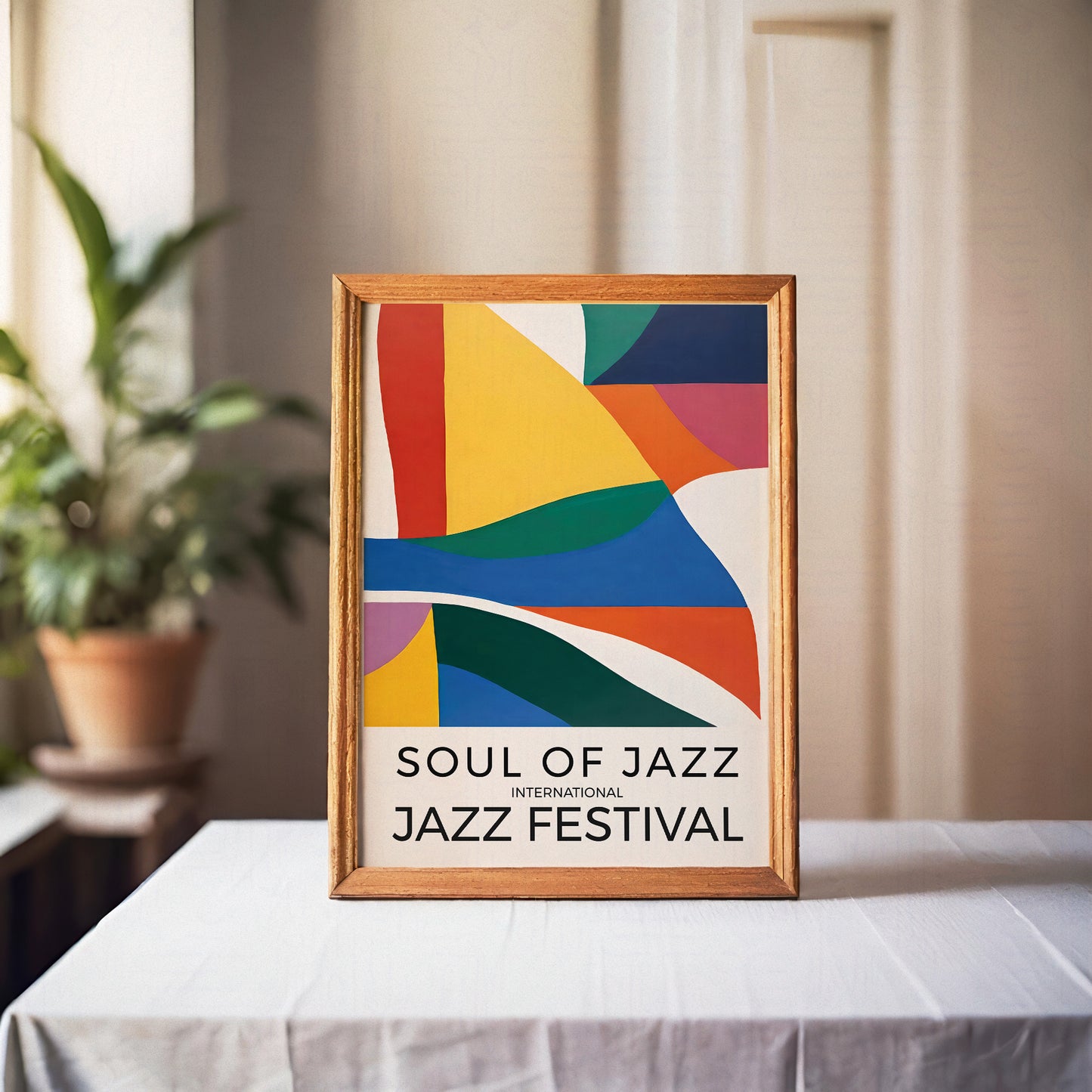 Soul of Jazz Music Poster