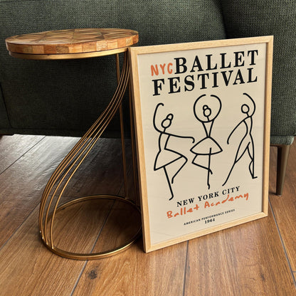 NYC Ballet Festival Poster