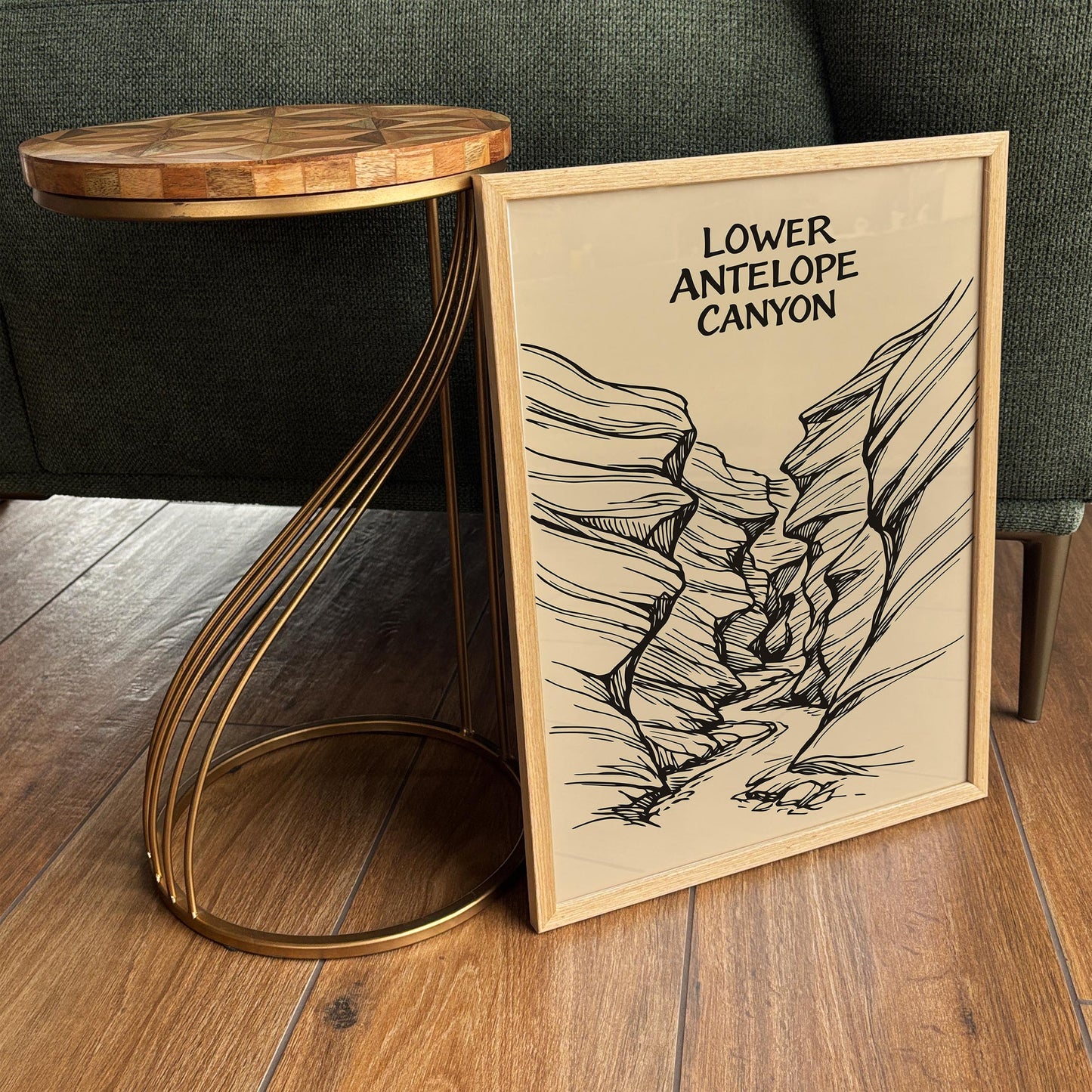Lower Antelope Canyon Poster