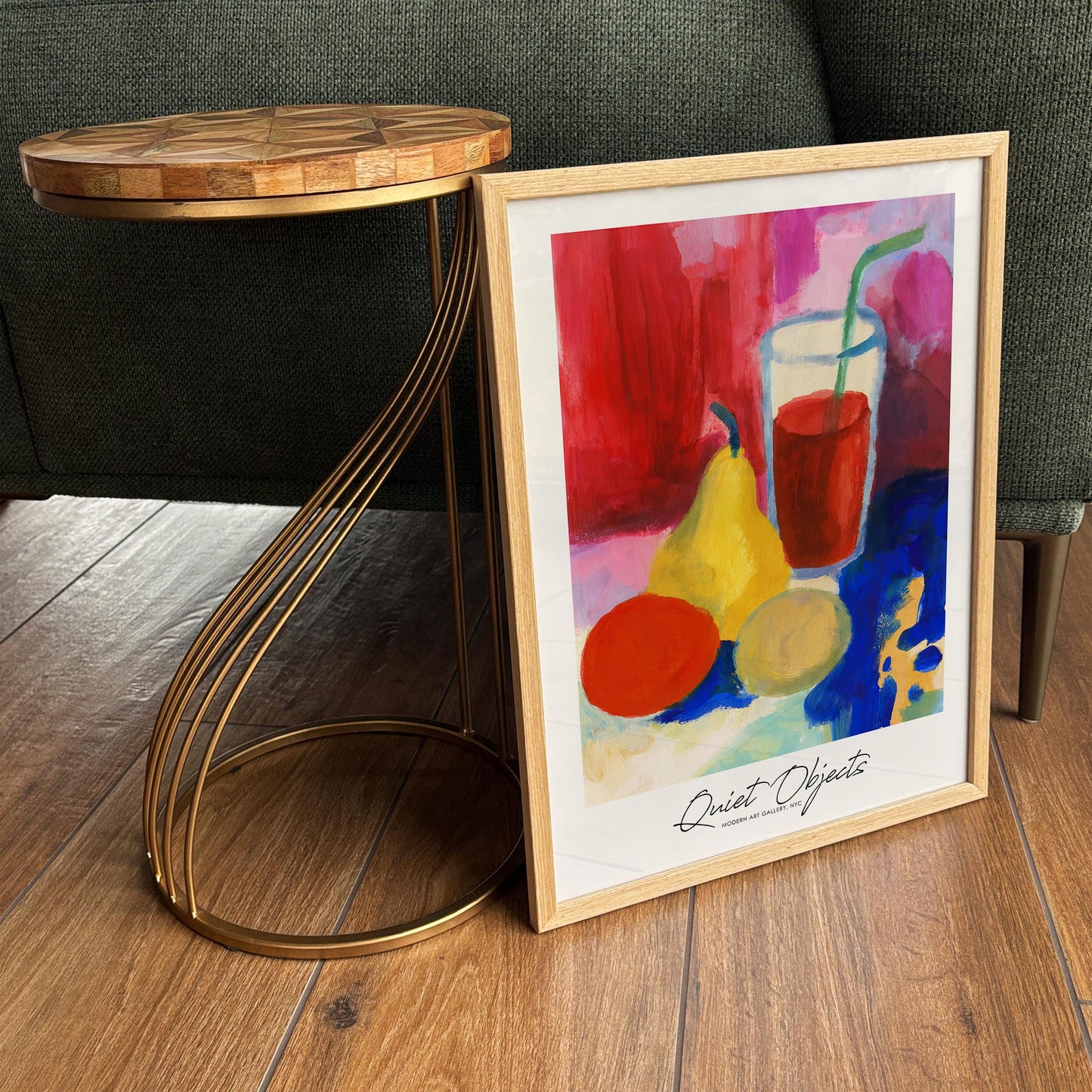 Quiet Object Poster - Modern Exhibition Art Print