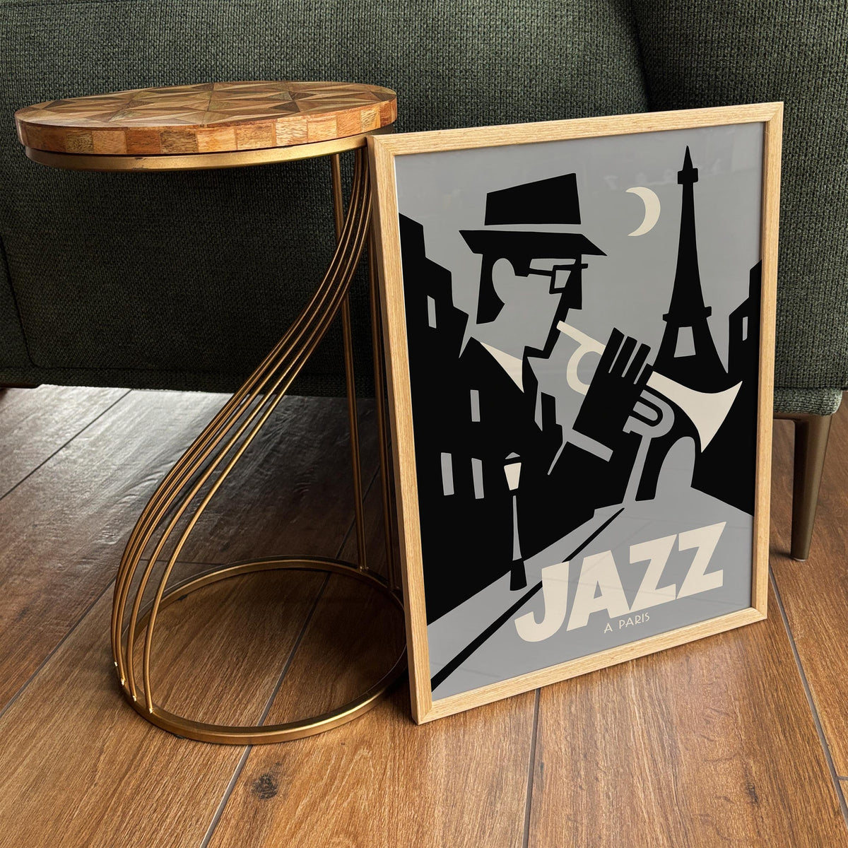 Jazz Paris Music Festival Art Poster