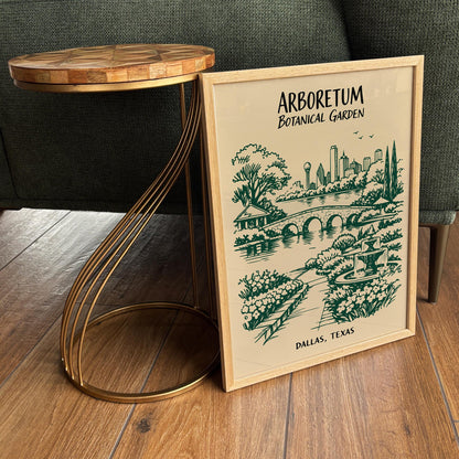 Dallas Arboretum Botanical Garden Poster