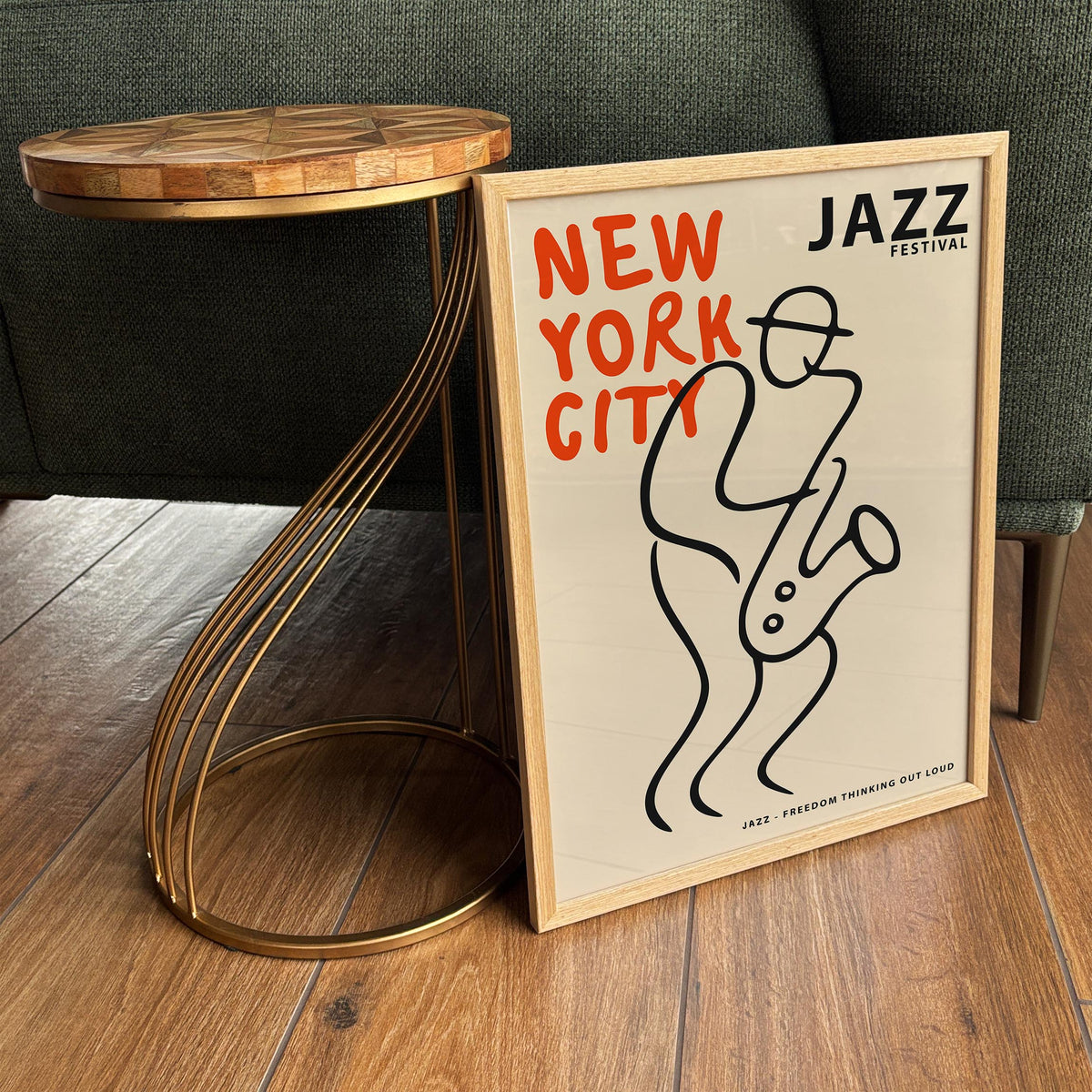 New York City Jazz Festival Art Poster