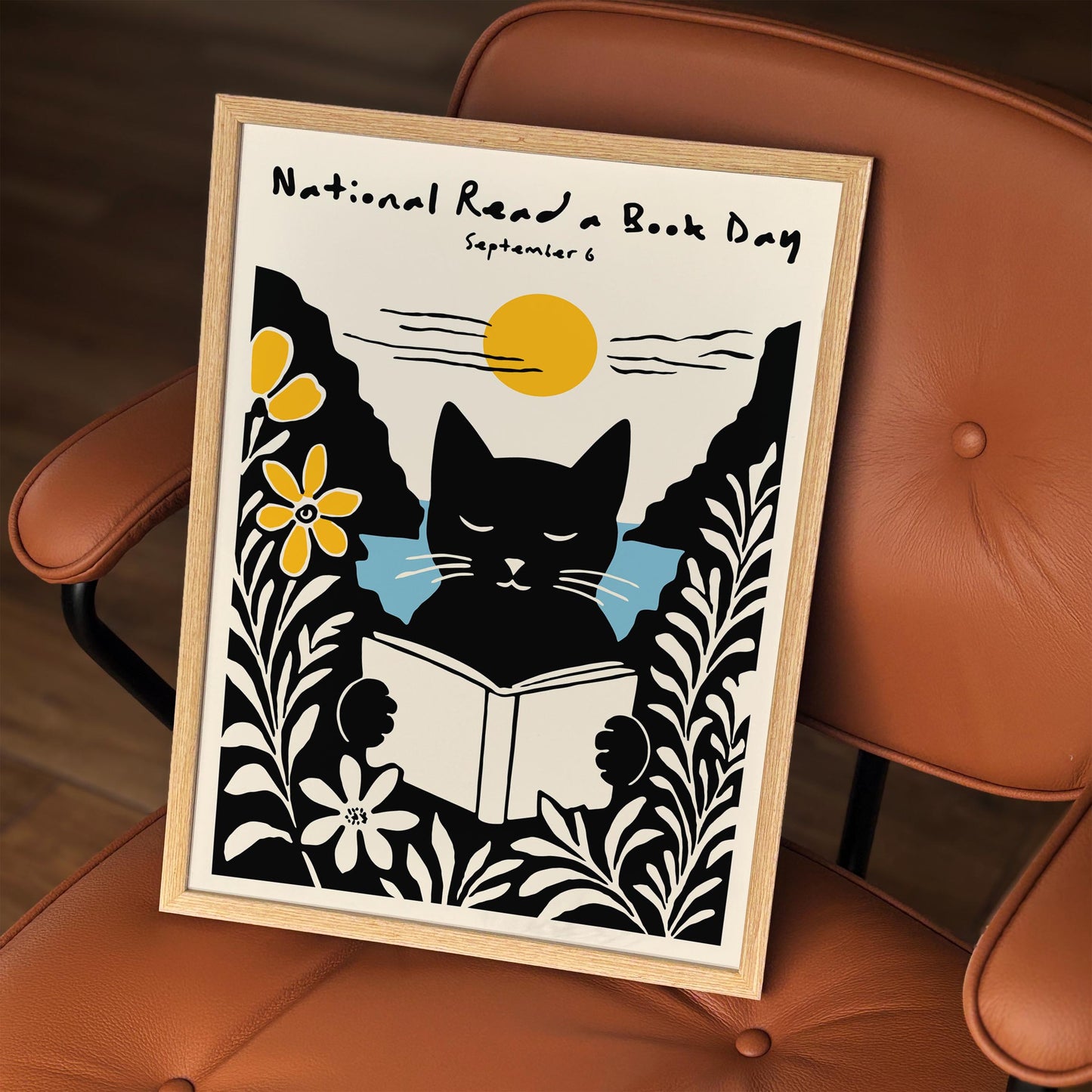 National Read a Book Day Poster