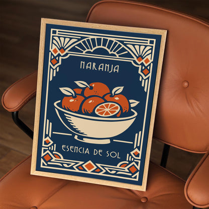 Oranges Fruit Poster