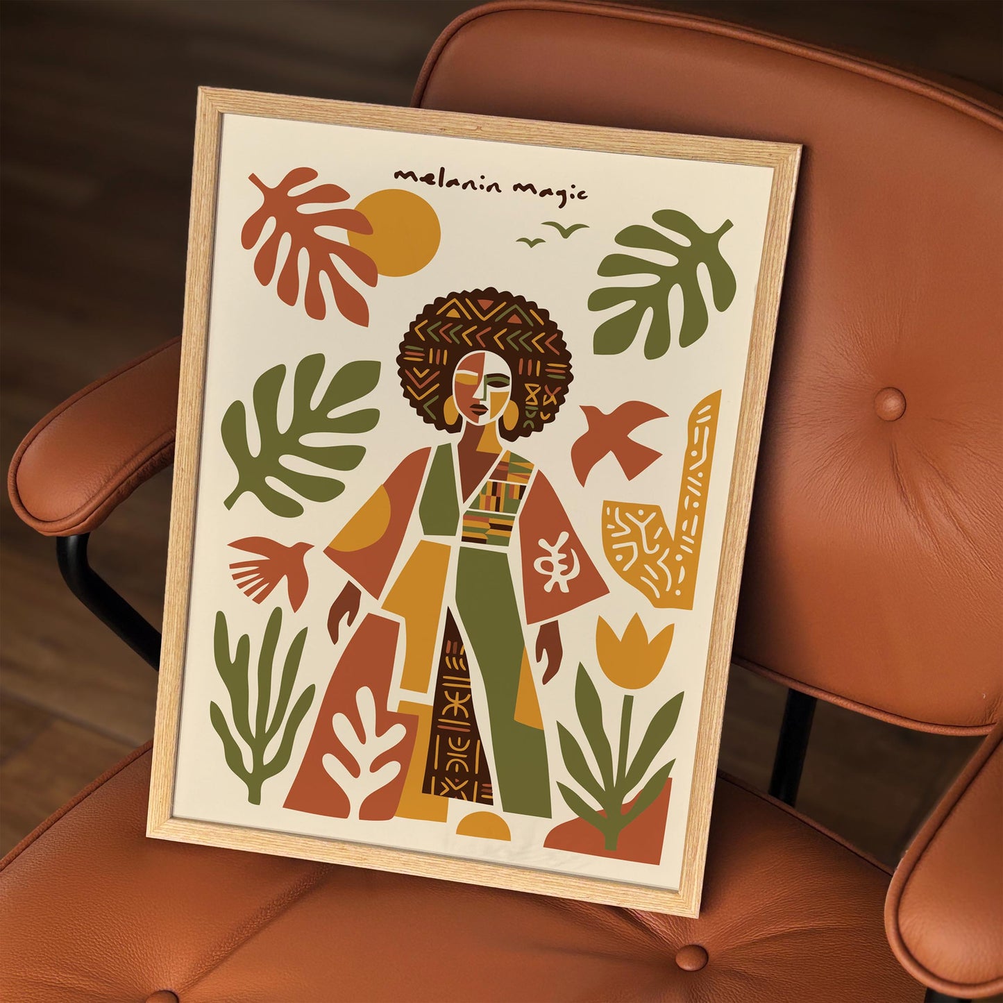 Melanin Magic Afrohemian Poster