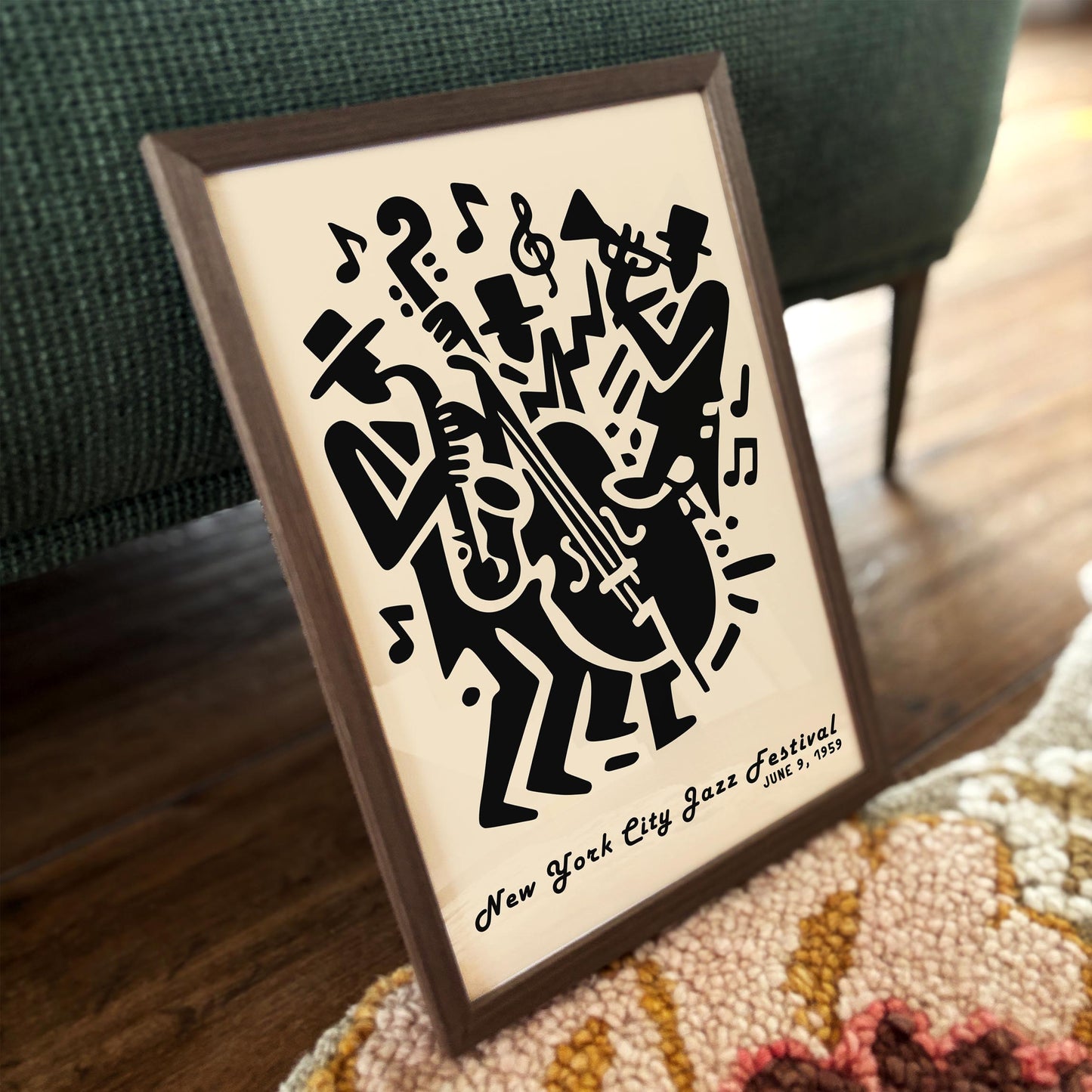 New York City Jazz Festival Poster - Jazz Wall Art